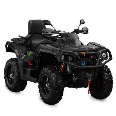 Квадроцикл AODES (Аодес) Pathcross ATV650L EPS двухместный черный с ПСМ