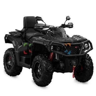 Квадроцикл AODES (Аодес) Pathcross ATV650L EPS LCD двухместный черный с ПСМ