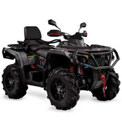 Квадроцикл AODES (Аодес) Pathcross ATV650L PRO EPS двухместный серый с ПСМ