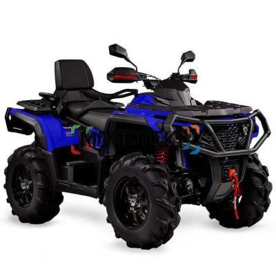 Квадроцикл AODES (Аодес) Pathcross ATV650L PRO EPS LCD двухместный синий с ПСМ