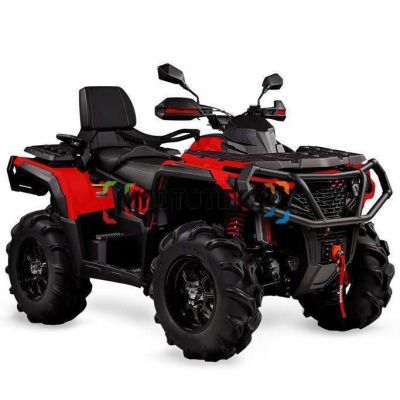 Квадроцикл AODES (Аодес) Pathcross ATV650L PRO EPS LCD двухместный красный с ПСМ