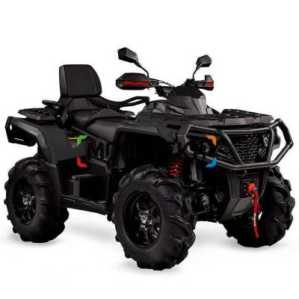 Квадроцикл AODES (Аодес) Pathcross ATV800L PRO EPS двухместный черный с ПСМ