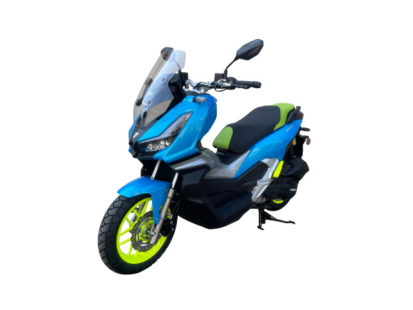 Скутер Vento (Венто) VMC JET BY49QT-5A 49 (170) СЕРИЯ S1800 (карбюр., возд. охлаж., тормоз.систем. COMBI BRAKE) MATT BLUE | Мототека