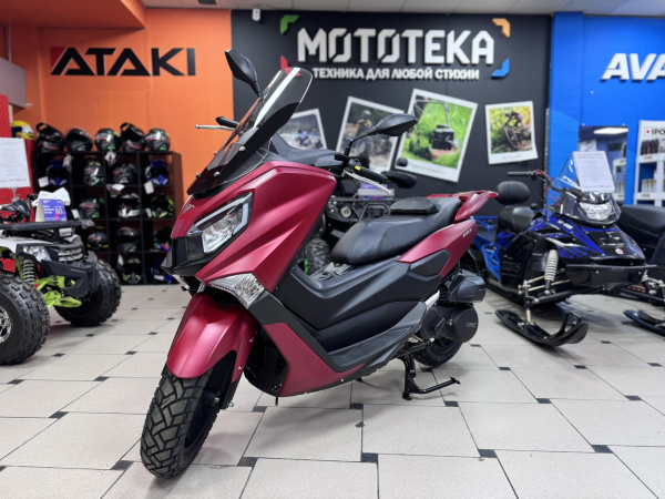 Скутер Vento (Венто) VMC MAX BY170T-3A 169 см3 СЕРИЯ N1700 MATT RED/MATT BLACK с ЭПТС | Мототека